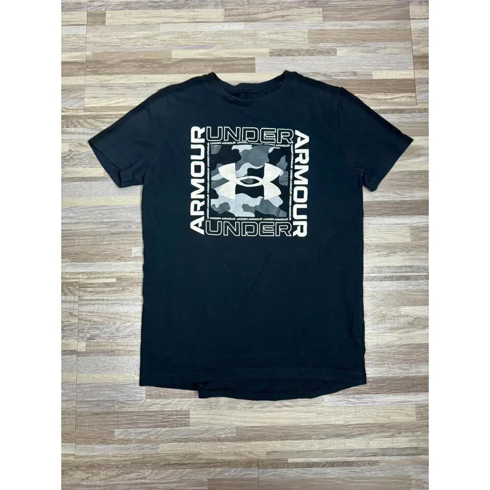 puma‎ fila under armour kids shirts lot youth med logo tees streetwear bundle - Picture 2 of 8